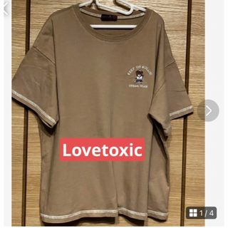 ラブトキシック(lovetoxic)のLovetoxic Tシャツ　Mサイズ(Tシャツ/カットソー)