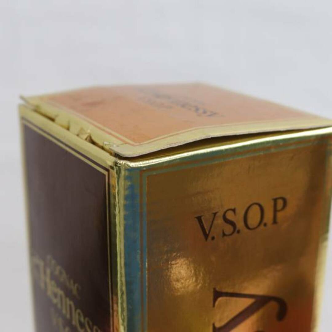 ヘネシー VSOP スリム グリーンボトル 食品/飲料/酒の酒(ブランデー)の商品写真