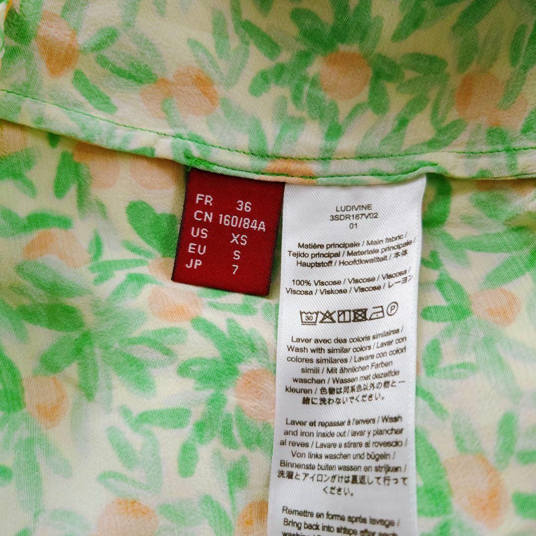 UNIQLO(ユニクロ)のプリント ロング ワンピース（半袖・コントワーデコトニエ）花柄 ユニクロ レディースのワンピース(ロングワンピース/マキシワンピース)の商品写真