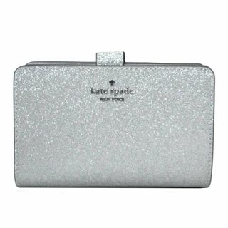 ケイトスペードニューヨーク(kate spade new york)の【新品】●ギフトBOX付!!● ケイトスペード 財布 二つ折り財布 KE446 kate spade グリマー グリッター ミックスド マテリアル ボックスド ミディアム コンパクト バイフォールド ウォレット アウトレット レディース(財布)