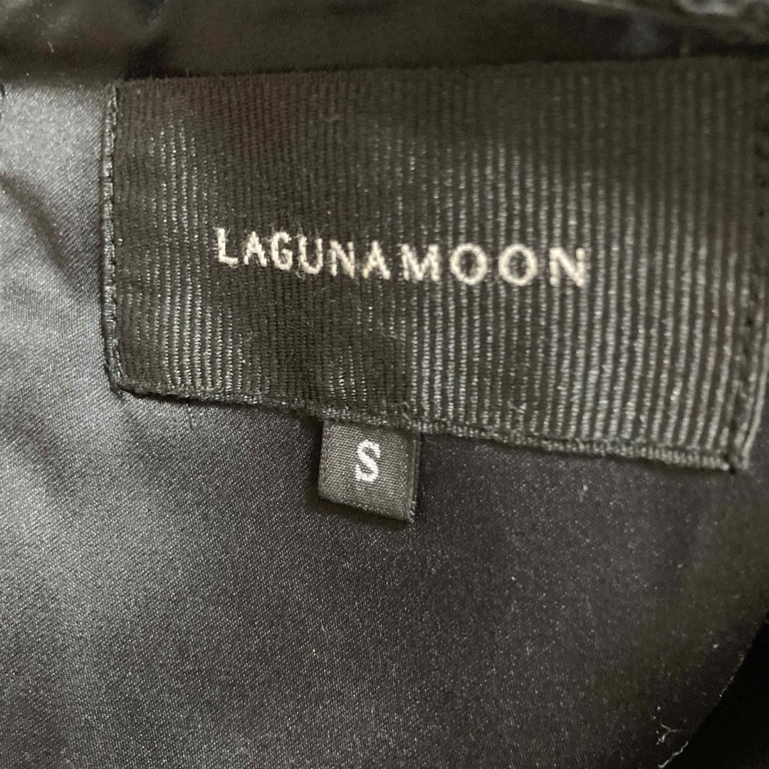 LagunaMoon(ラグナムーン)の美品ラグナムーン　膝下ワンピース　フォーマルワンピース レディースのワンピース(ひざ丈ワンピース)の商品写真