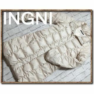 INGNI - イング　ジップダウンコート　ベージュ