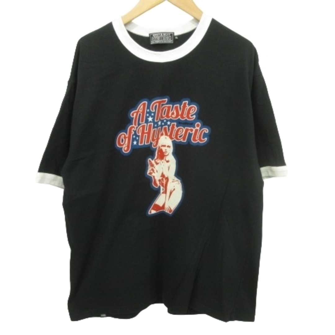 HYSTERIC GLAMOUR - ヒステリックグラマー リンガー Tシャツ 半袖 HYSTERIC GLAMOUR - ヒステリックグラマー リンガー Tシャツ 半袖