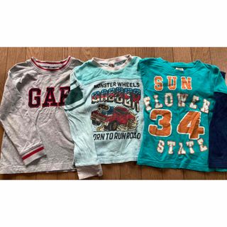 エムピーエス(MPS)のGAP MPS 長袖Tシャツ　ロンT  キッズ　男の子　120センチ　3枚セット(Tシャツ/カットソー)