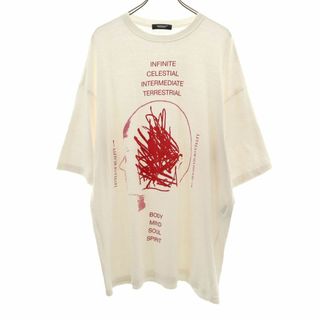 アンダーカバー(UNDERCOVER)のアンダーカバー 日本製 半袖 Tシャツ 3 ホワイト UNDERCOVER メンズ 古着 【240409】(Tシャツ/カットソー(半袖/袖なし))