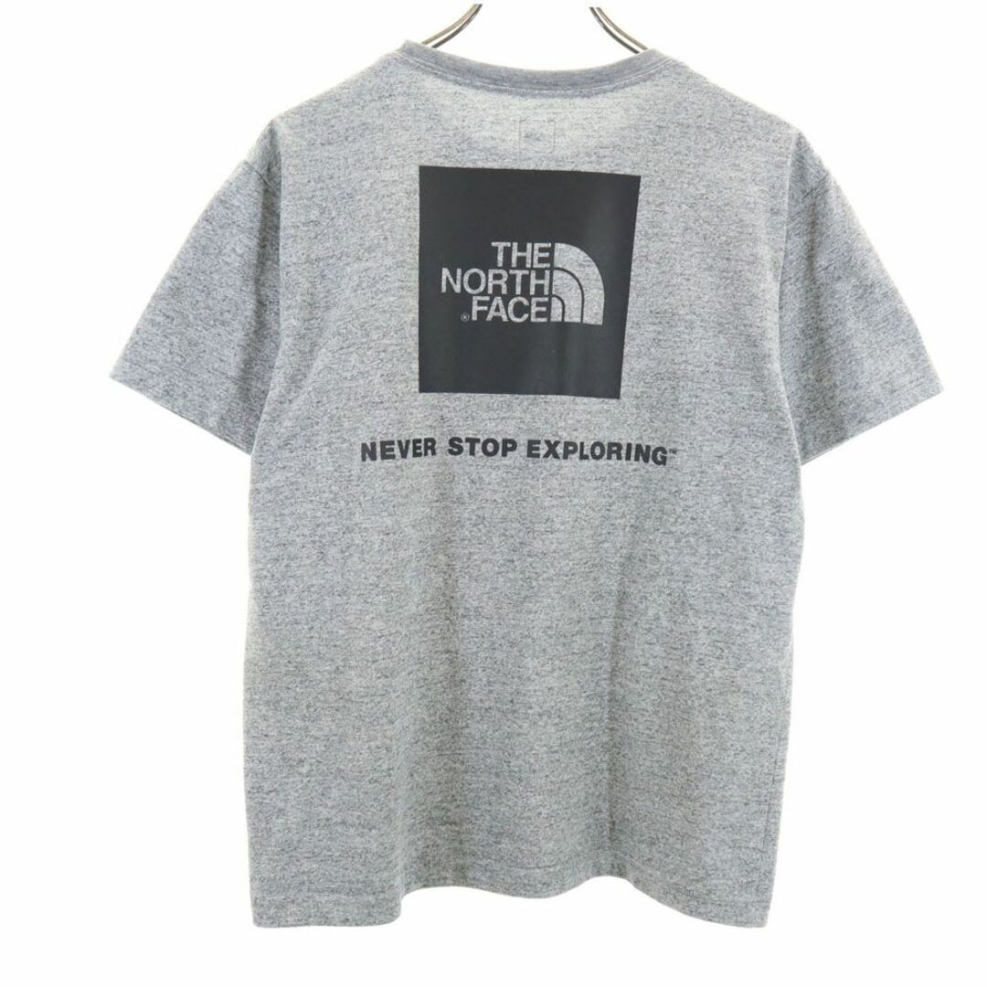 THE NORTH FACE(ザノースフェイス)のノースフェイス NT31850 アウトドア バックプリント 半袖 Tシャツ M グレー系 THE NORTH FACE メンズ 古着 【240409】 メール便可 メンズのトップス(Tシャツ/カットソー(半袖/袖なし))の商品写真