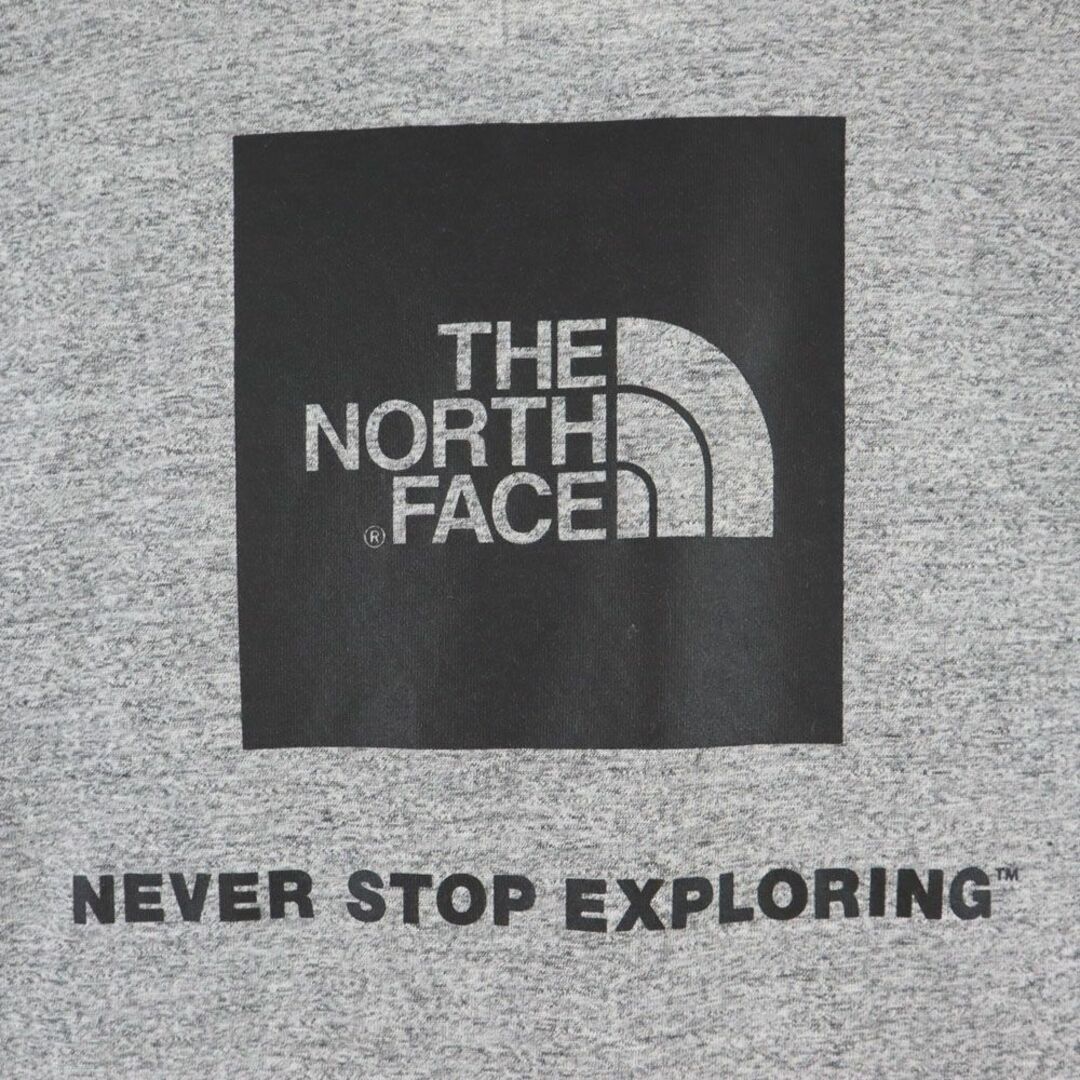 THE NORTH FACE(ザノースフェイス)のノースフェイス NT31850 アウトドア バックプリント 半袖 Tシャツ M グレー系 THE NORTH FACE メンズ 古着 【240409】 メール便可 メンズのトップス(Tシャツ/カットソー(半袖/袖なし))の商品写真