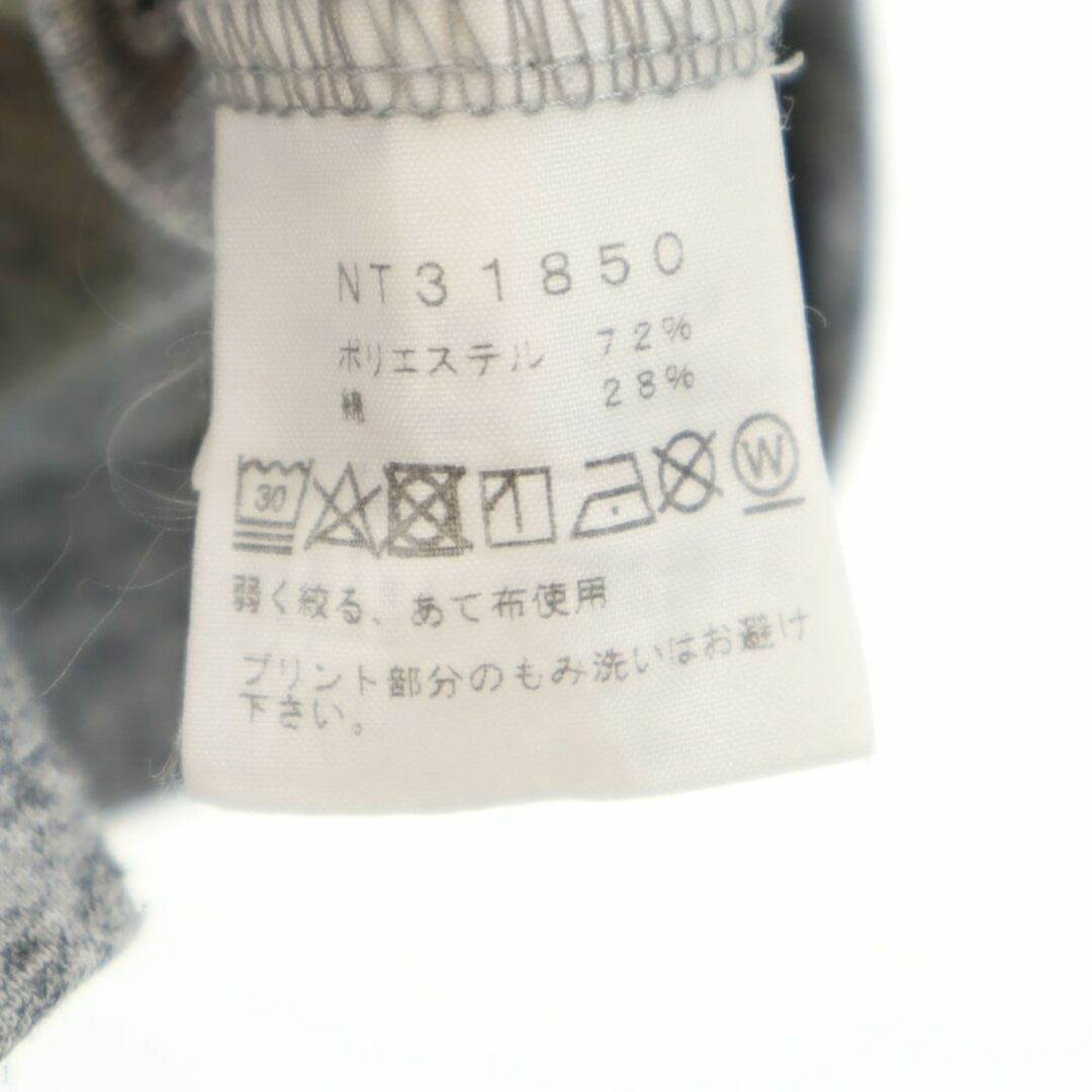 THE NORTH FACE(ザノースフェイス)のノースフェイス NT31850 アウトドア バックプリント 半袖 Tシャツ M グレー系 THE NORTH FACE メンズ 古着 【240409】 メール便可 メンズのトップス(Tシャツ/カットソー(半袖/袖なし))の商品写真