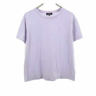 アーペーセー 日本製 半袖 Tシャツ M パープル系 A.P.C. レディース 古着 【240409】 メール便可