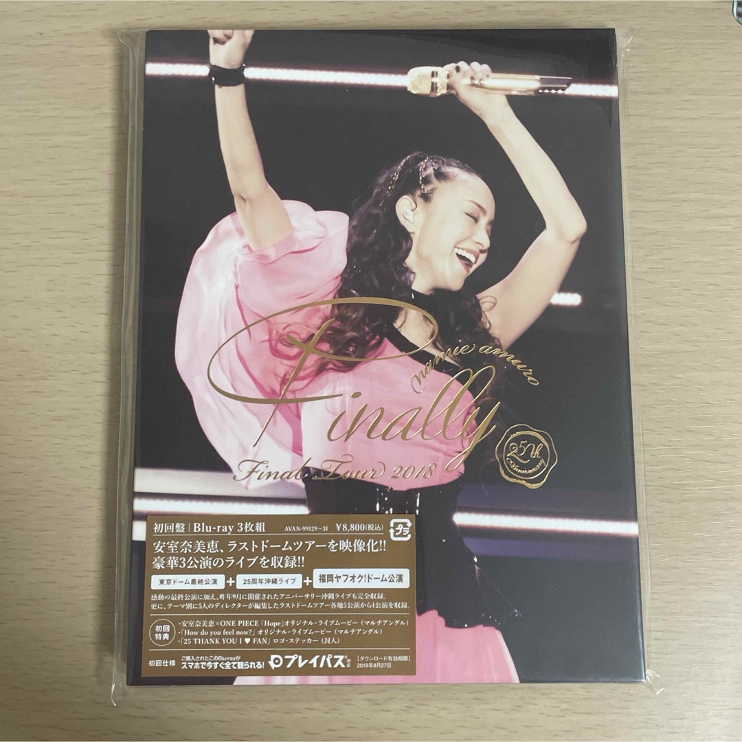 安室奈美恵 Final Tour 2018 Finally 初回盤Blu-ray エンタメ/ホビーのDVD/ブルーレイ(ミュージック)の商品写真