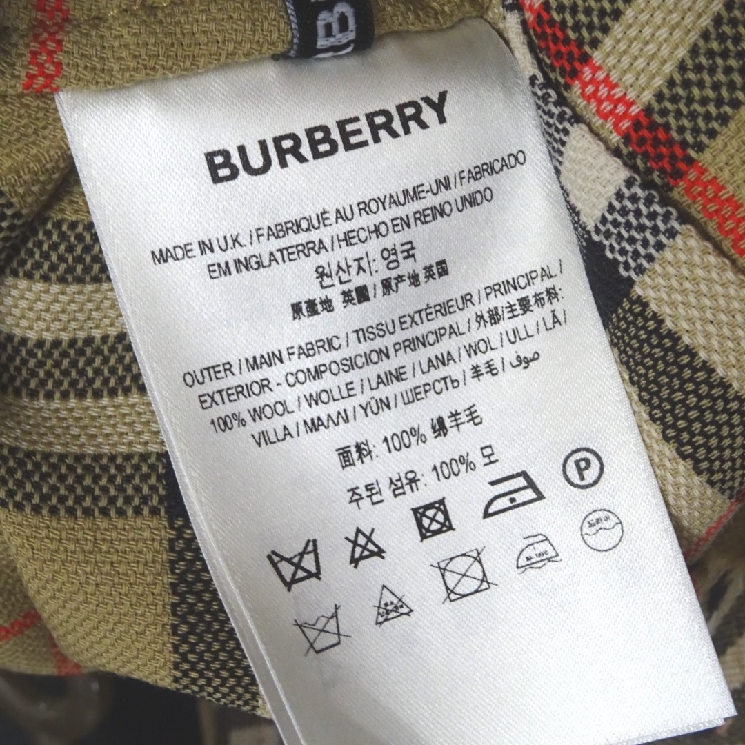 BURBERRY(バーバリー)のバーバリー スカート ノバチェック ラップミニスカート 8025832 ベージュ Ft1148271 超美品・中古 レディースのスカート(ひざ丈スカート)の商品写真