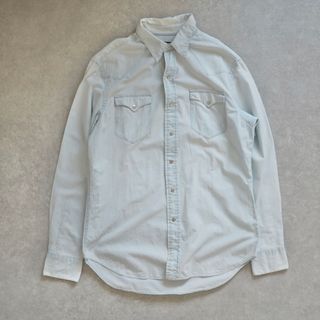 ポロラルフローレン(POLO RALPH LAUREN)のPolo Ralph Lauren ウエスタンシャツ シャンブレー Mサイズ(シャツ)