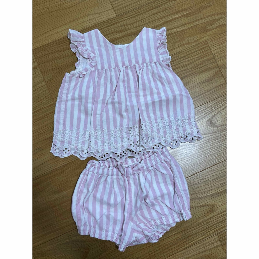 babyGAP(ベビーギャップ)のGAP セットアップ　90 キッズ/ベビー/マタニティのキッズ服女の子用(90cm~)(ワンピース)の商品写真