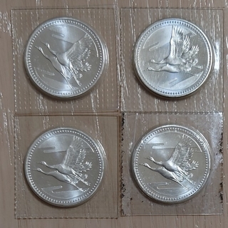 5,000円銀貨 記念硬貨 4枚セット(貨幣)