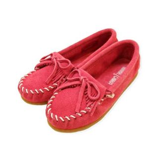 Minnetonka - MINNETONKAミネトンカ*キッズ*スエードモカシン*ピンク*19cm相当