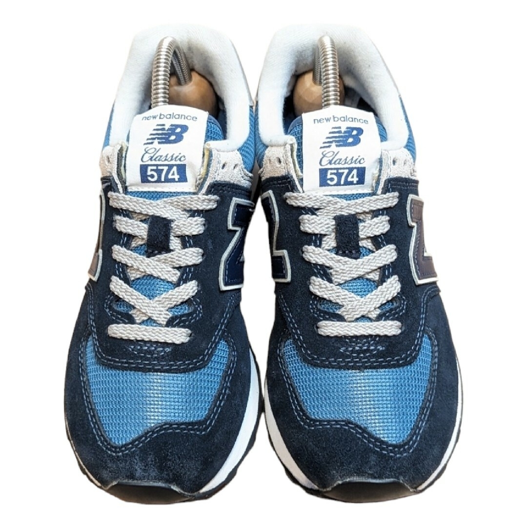 New Balance(ニューバランス)のnew balance ニューバランス ML574ESS 22cm ネイビー レディースの靴/シューズ(スニーカー)の商品写真