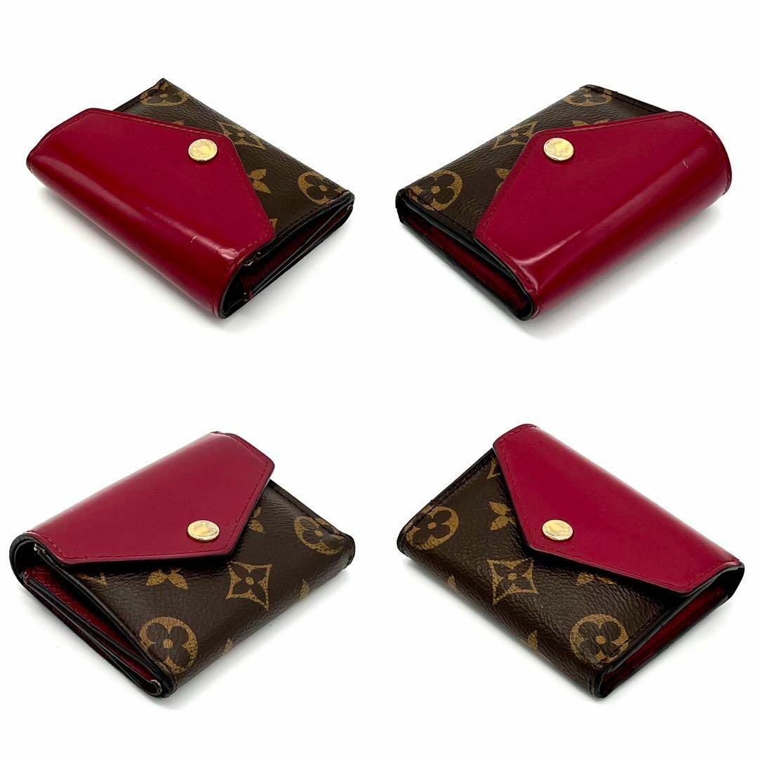 LOUIS VUITTON(ルイヴィトン)の☆箱あり美品☆ルイヴィトン ポルトフォイユゾエ モノグラム ミニ財布 レディースのファッション小物(財布)の商品写真