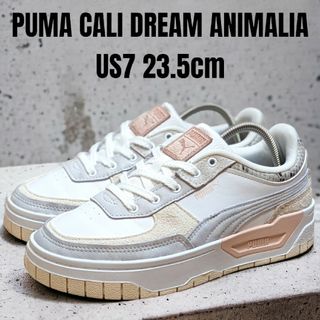 プーマ(PUMA)のPUMA CALI DREAM プーマ 23.5cm ヘビ柄 厚底スニーカー(スニーカー)