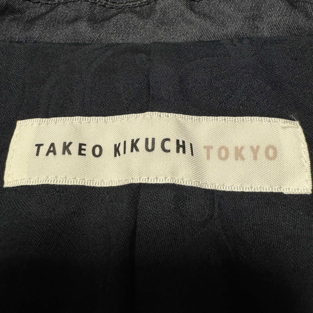 TAKEO KIKUCHI(タケオキクチ)のTAKEO KIKUCHI デニムライク アンコンジャケット メンズ 1 S相当 メンズのジャケット/アウター(テーラードジャケット)の商品写真
