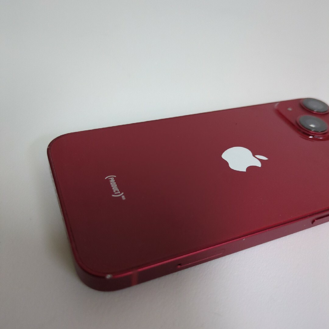 iPhone(アイフォーン)のiPhone13mini　(PRODUCT)RED　128GB スマホ/家電/カメラのスマートフォン/携帯電話(スマートフォン本体)の商品写真