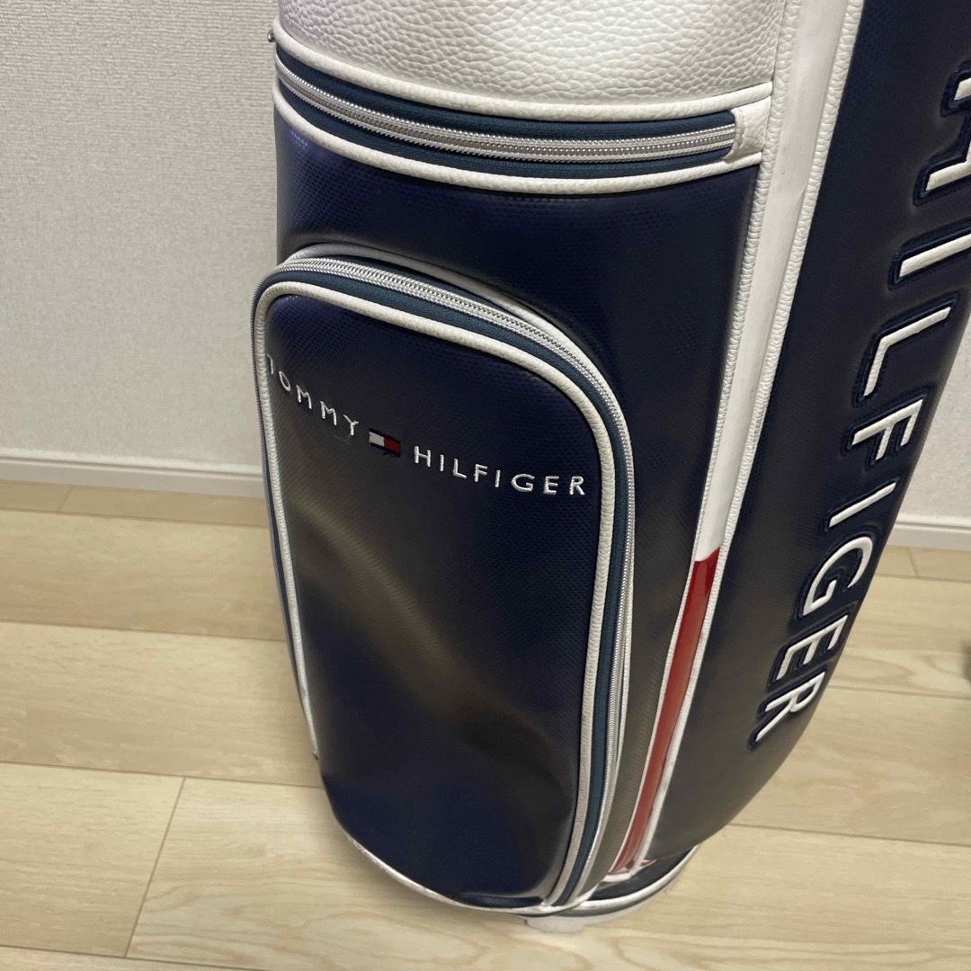 TOMMY HILFIGER(トミーヒルフィガー)のキャディバッグ　　トミーフィルフィガー スポーツ/アウトドアのゴルフ(バッグ)の商品写真