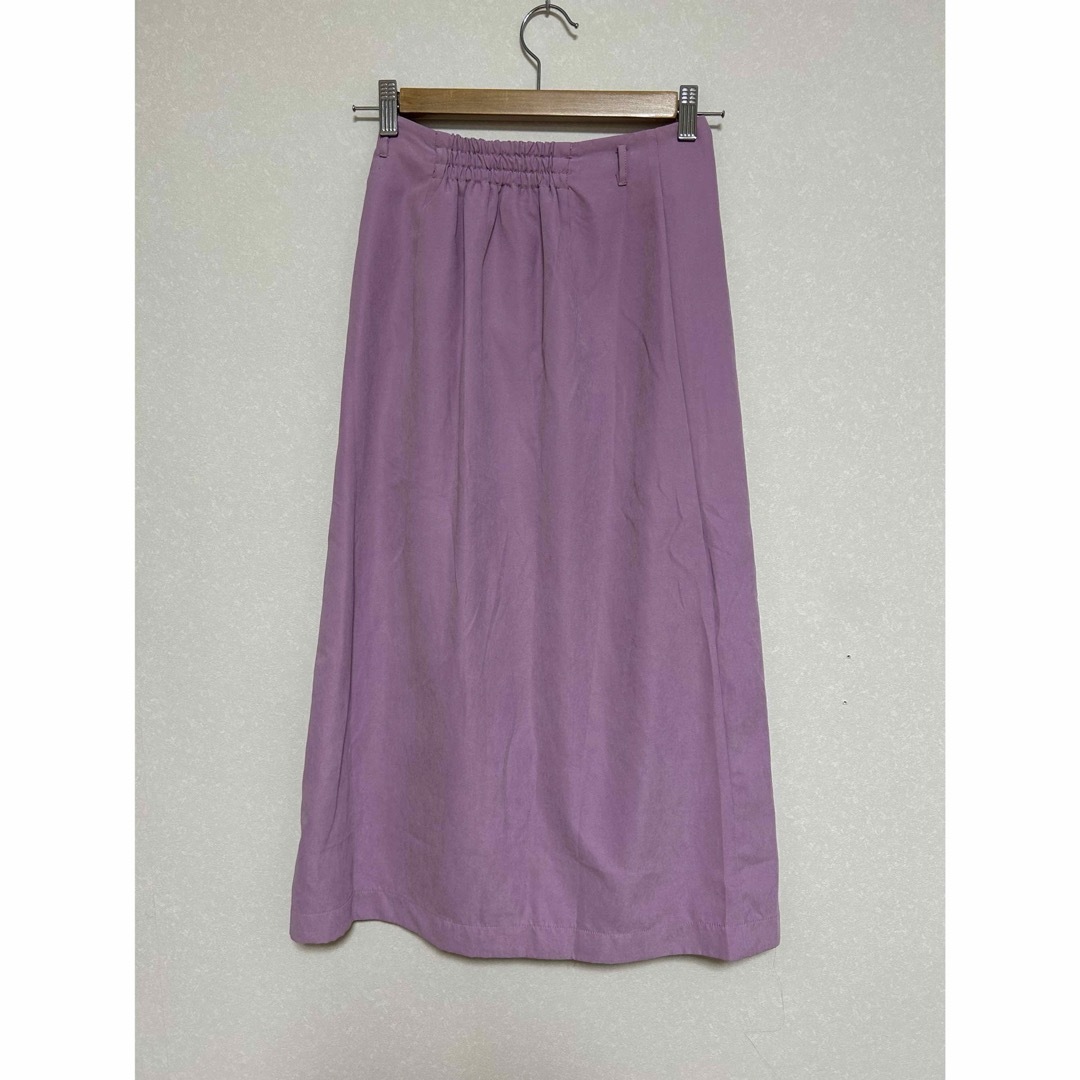 MIIA(ミーア)のMIIA ラベンダー パープル スカート レディースのスカート(ロングスカート)の商品写真