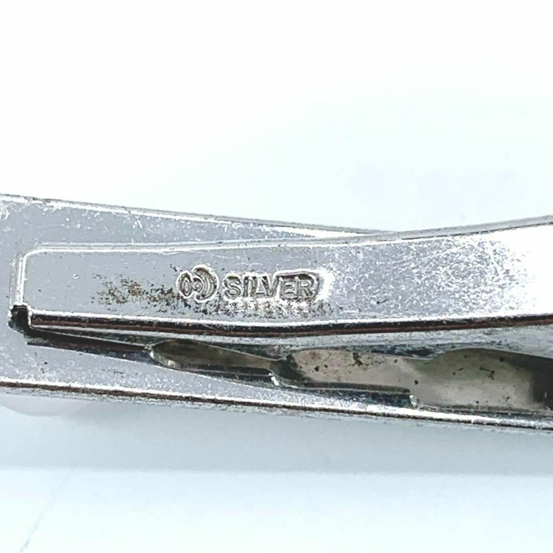 TASAKI(タサキ)のTASAKI　タサキ　ネクタイピン　本真珠　パール　6.5mm　シルバー メンズのファッション小物(ネクタイピン)の商品写真