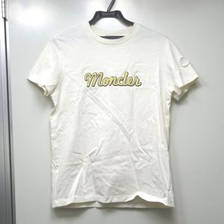 モンクレール 半袖Ｔシャツ ロゴ ホワイト系 レディース #M Ft1148281 中古