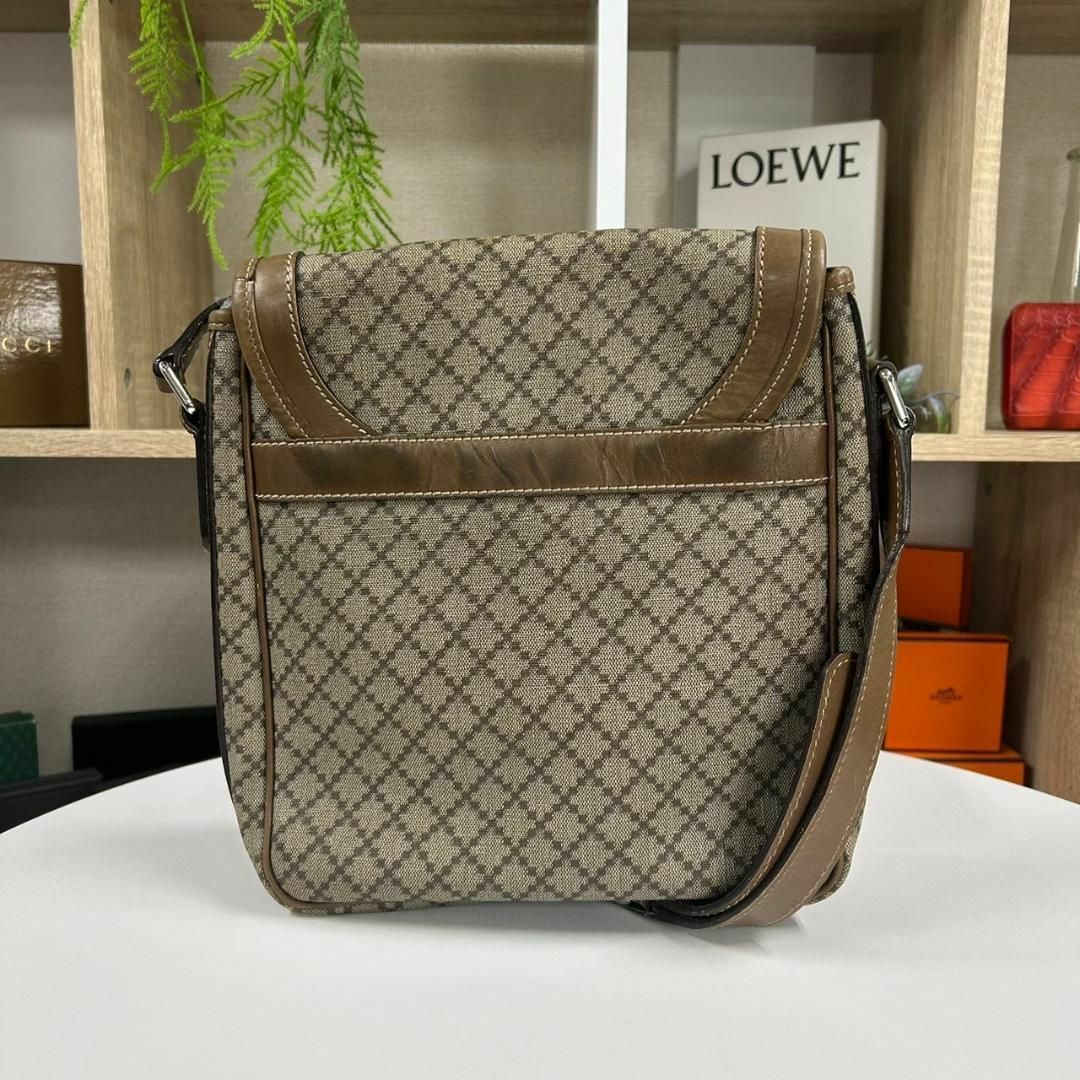 Gucci(グッチ)の超美品 GUCCI ショルダーバッグ ディアマンテ レザー メンズのバッグ(ショルダーバッグ)の商品写真