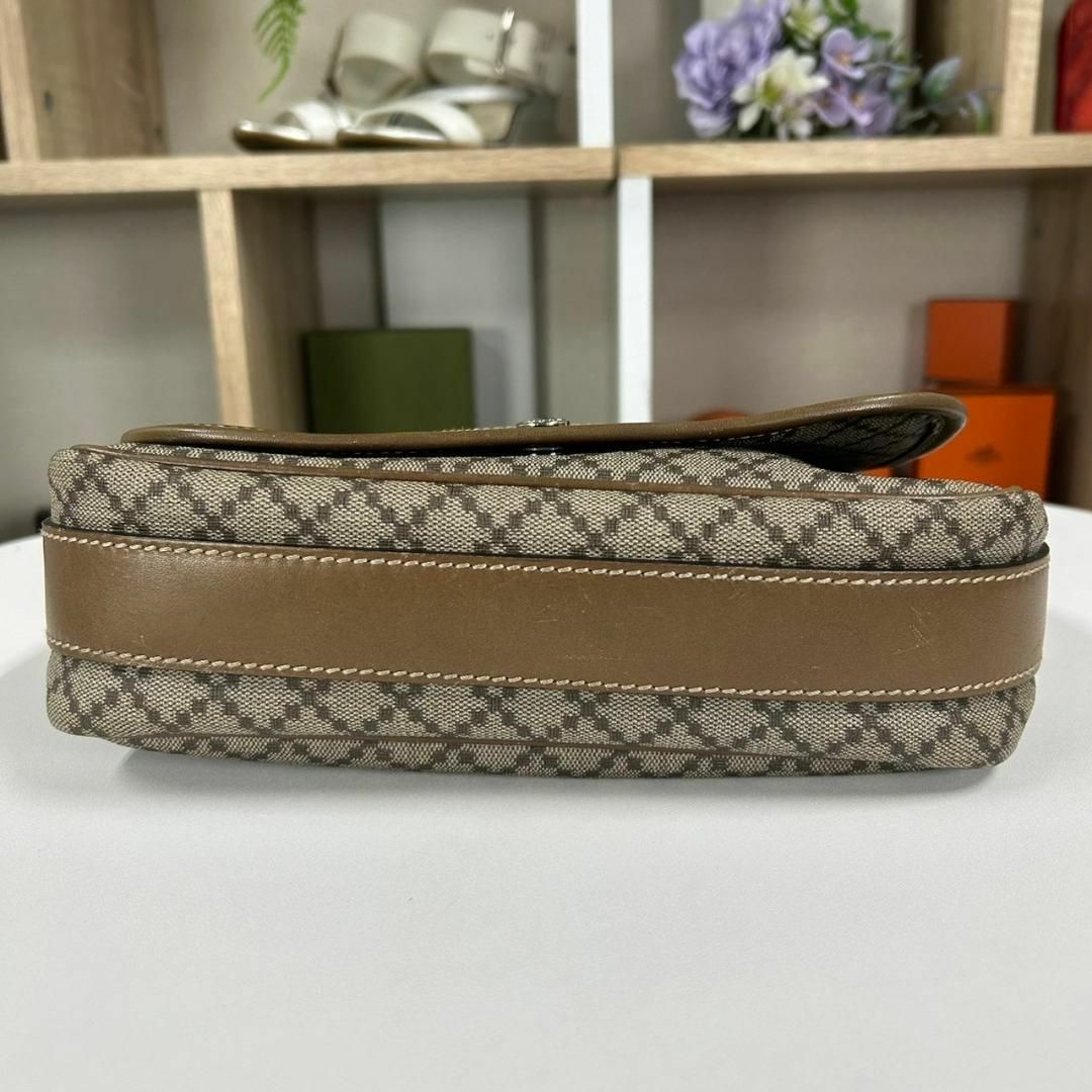 Gucci(グッチ)の超美品 GUCCI ショルダーバッグ ディアマンテ レザー メンズのバッグ(ショルダーバッグ)の商品写真