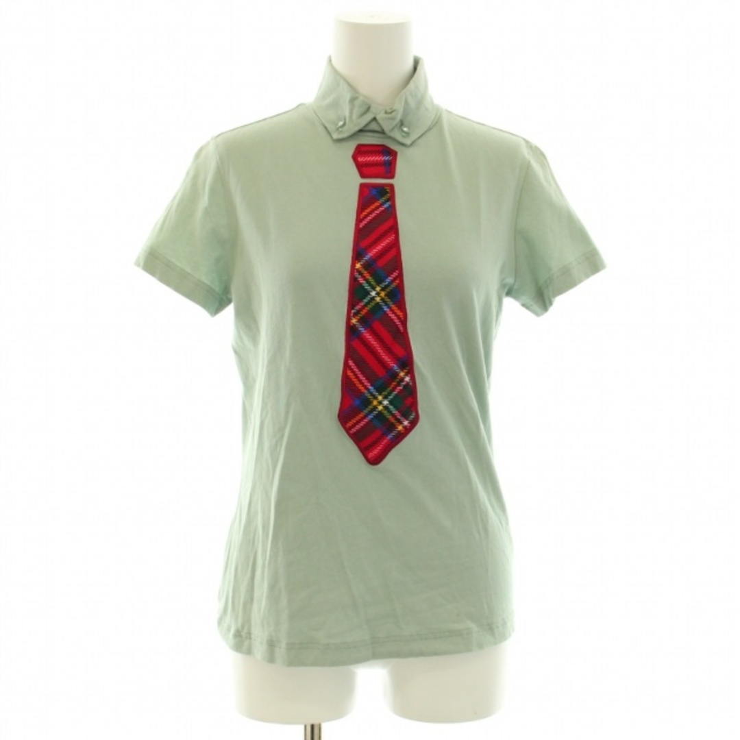 other(アザー)のノイジーノイジー ゴルフウェア ポロシャツ ボタンダウン 半袖 40 L 水色 レディースのトップス(ポロシャツ)の商品写真