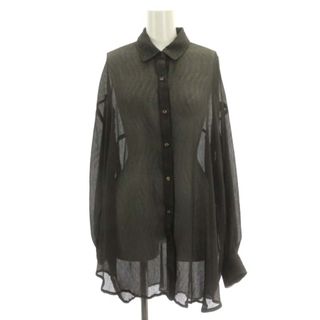 アーバンリサーチ(URBAN RESEARCH)のアーバンリサーチ ITEMS 21SS ヨウリュウシアービッグシャツ 長袖 F(シャツ/ブラウス(長袖/七分))