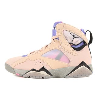 ナイキ(NIKE)の新品 NIKE ナイキ サイズ:25.0cm AIR JORDAN 7 RETRO SE SAPPHIRE (DJ2636-204) エアジョーダン7 レトロ サファイア シマー ブラック US7 ハイカット スニーカー バッシュ シューズ 靴【メンズ】(スニーカー)