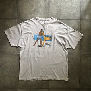 ブルースリー tシャツ USA製 ライトグレー 2XL(Tシャツ/カットソー(半袖/袖なし))