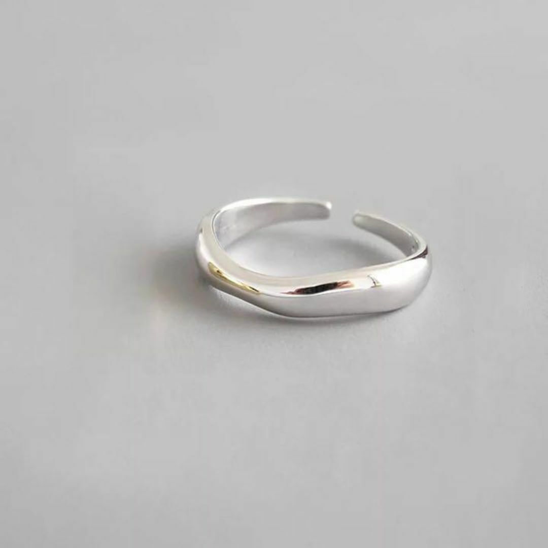 シルバー925 リング 指輪 イヤカフ　カラー:シルバー メンズのアクセサリー(リング(指輪))の商品写真