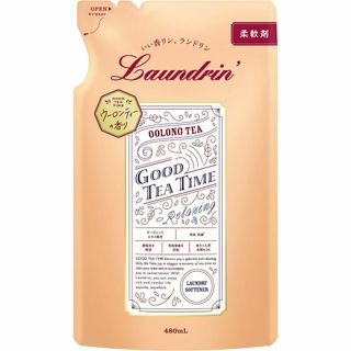 ランドリン 液体 柔軟剤 ウーロンティーの香り 詰め替え 480ml(洗剤/柔軟剤)