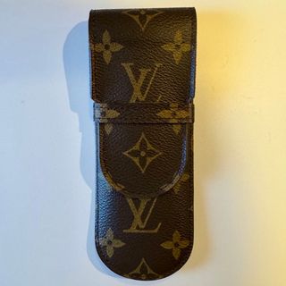 ルイヴィトン(LOUIS VUITTON)の良品 正規 ルイ ヴィトン モノグラム ペンケース サングラス 小物入れ ポーチ(ポーチ)