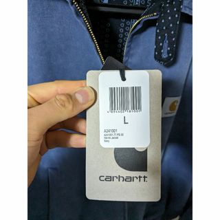 carhartt - carharttwip HARRIS JACKET NAVY