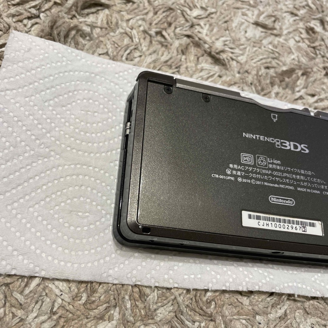 ニンテンドー3DS(ニンテンドー3DS)のニンテンドー3DS ブラック ポケモンバンク ポケムーバー エンタメ/ホビーのゲームソフト/ゲーム機本体(携帯用ゲーム機本体)の商品写真