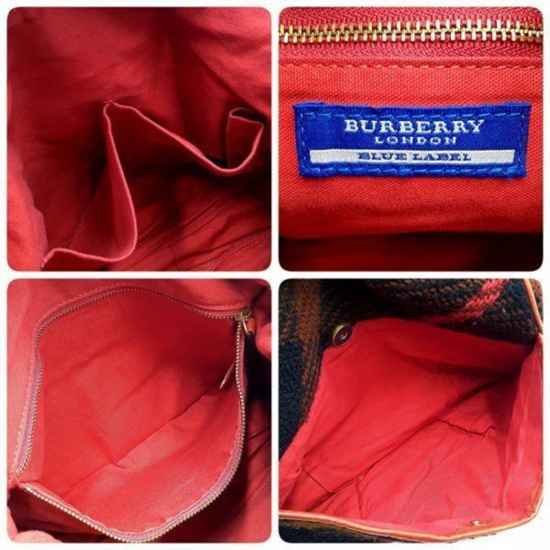 BURBERRY BLUE LABEL(バーバリーブルーレーベル)の◆良品◆ バーバリーブルーレーベル ハンドバッグ ショルダー 鞄 ノバチェック レディースのバッグ(ハンドバッグ)の商品写真