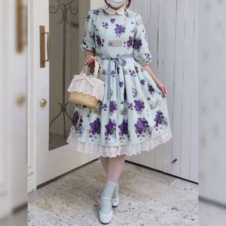 Emily Temple cute - Melody Basket 菫の花束ワンピース