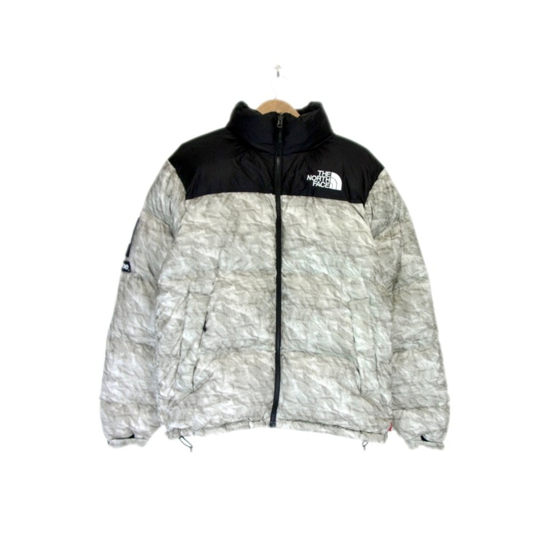 Supreme(シュプリーム)のシュプリーム Supreme × ノースフェイス THE NORTH FACE ■ 19AW 【 Paper Print Nuptse Jacket ND91806I 】 ペーパー プリント ヌプシ ダウン ジャケット 32596 メンズのジャケット/アウター(ダウンジャケット)の商品写真