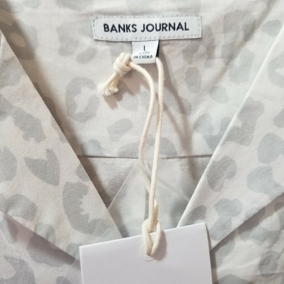 BANKS JOURNAL(バンクスジャーナル)の新品未使用　BANKS JOURNAL (バンクス) ハワイアンシャツ　L メンズのトップス(シャツ)の商品写真