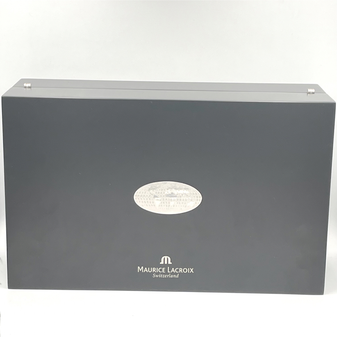 MAURICE LACROIX(モーリスラクロア)のモーリス・ラクロア ポントス オフセンター GMT 限定999 定価70万円以上 メンズの時計(腕時計(アナログ))の商品写真