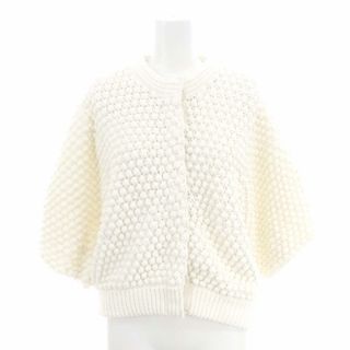 クラネ 3D DOT HALF SLEEVE KNIT CARDIGAN(カーディガン)