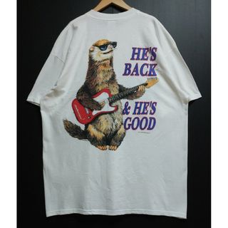 ヴィンテージ(VINTAGE)のBudweiser バドワイザー DELTA Tシャツ XXL デッドストック(Tシャツ/カットソー(半袖/袖なし))