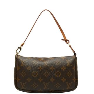 ルイヴィトン(LOUIS VUITTON)のルイ ヴィトン モノグラム ポシェット アクセソワール ハンドバッグ アクセサリーポーチ M51980 PVC レディース LOUIS VUITTON 【1-0142318】(ハンドバッグ)