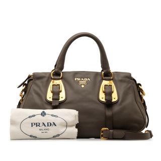 プラダ(PRADA)のプラダ ロゴ ゴールド金具 ハンドバッグ ショルダーバッグ 2WAY BN1904 レザー レディース PRADA 【1-0143575】(ハンドバッグ)