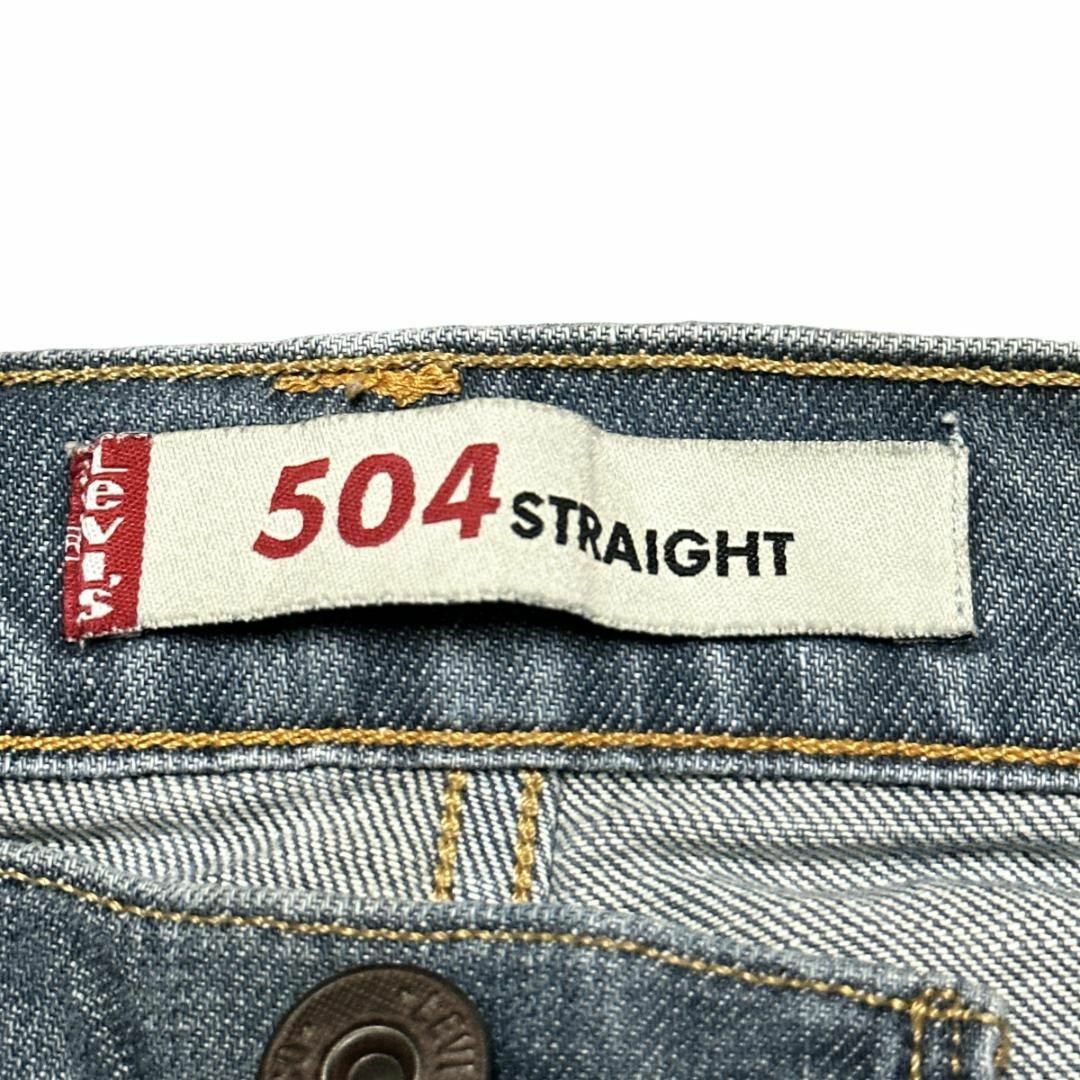 Levi's(リーバイス)のリーバイス504 デニム ジーンズ W34 ストレート ストレッチ v77 メンズのパンツ(デニム/ジーンズ)の商品写真