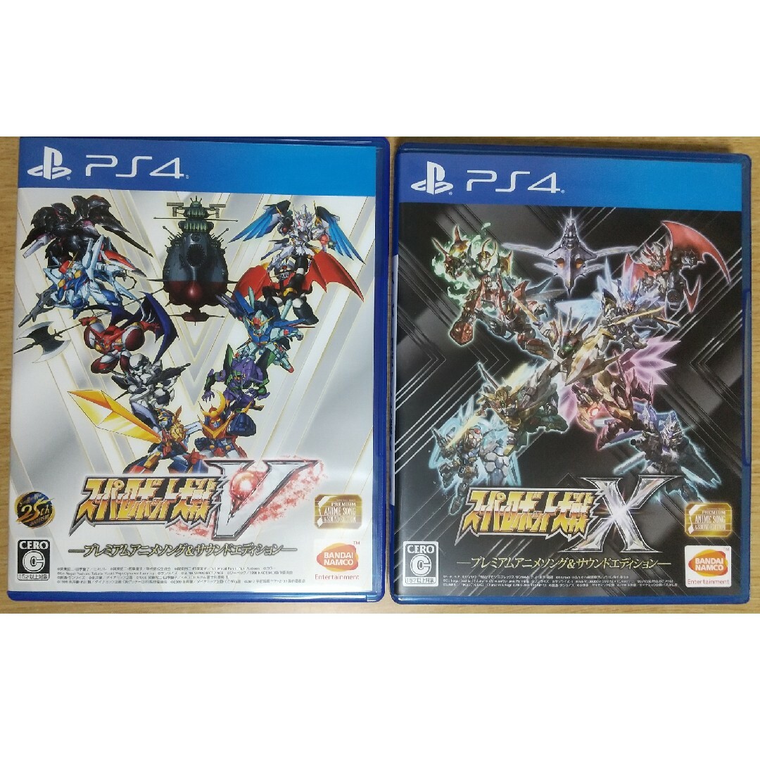 スーパーロボット大戦V＆スーパーロボット大戦X　セット販売 エンタメ/ホビーのゲームソフト/ゲーム機本体(家庭用ゲームソフト)の商品写真